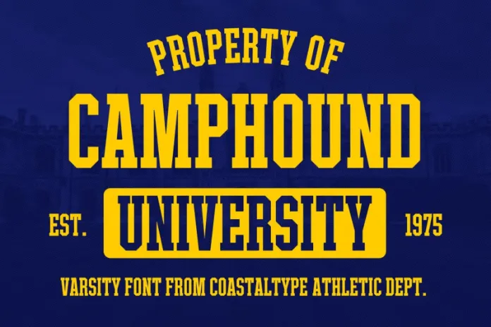 Camphound Font