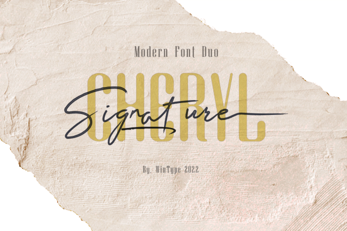 Cheryl - Modern Font Dou