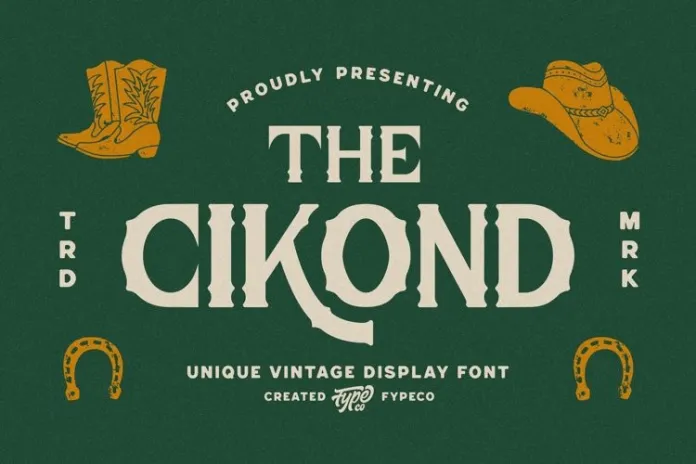 Cikond Font