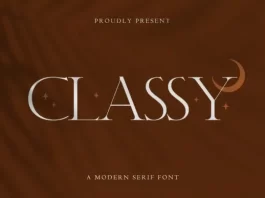 Classy Font