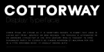 Cottorway Display Font