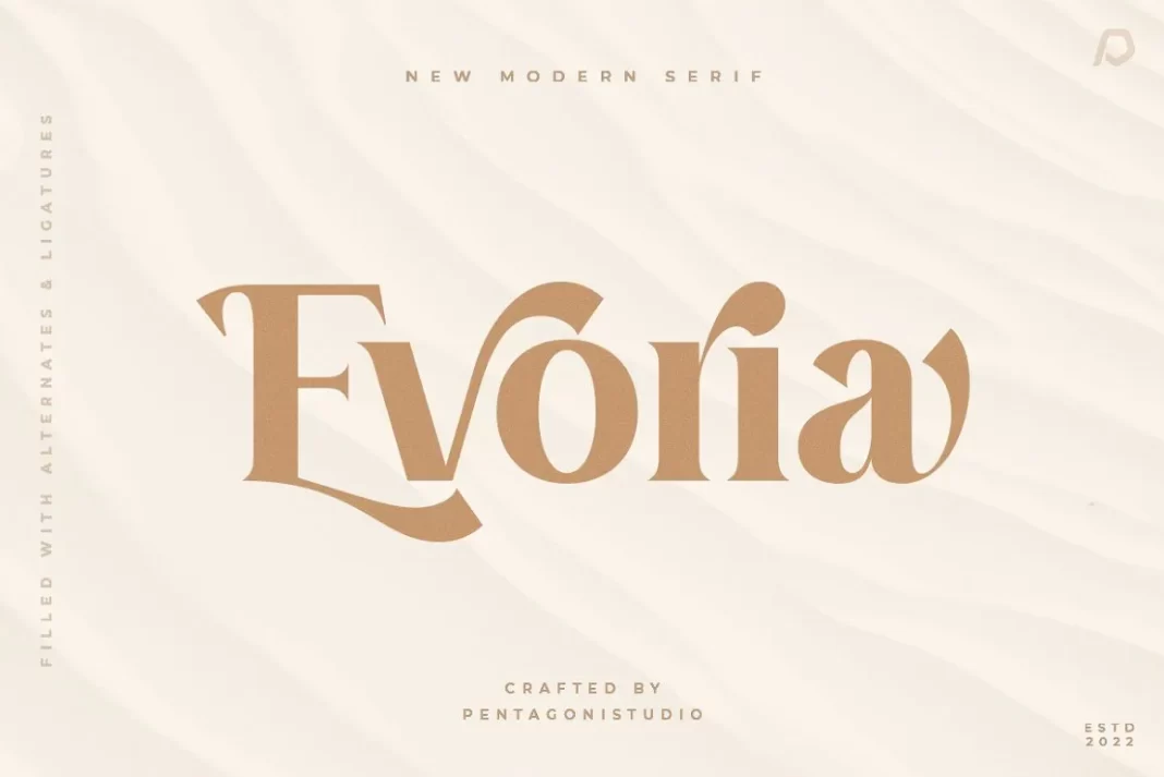 Evoria | Modern Serif Font