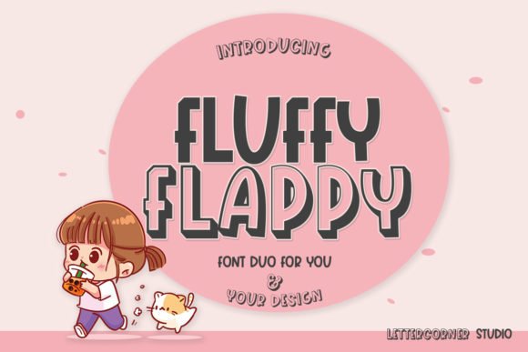 Fluffy Flappy Font