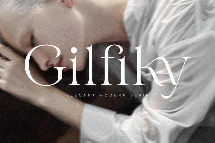 Gilfiky – Elegant Modern Serif Font