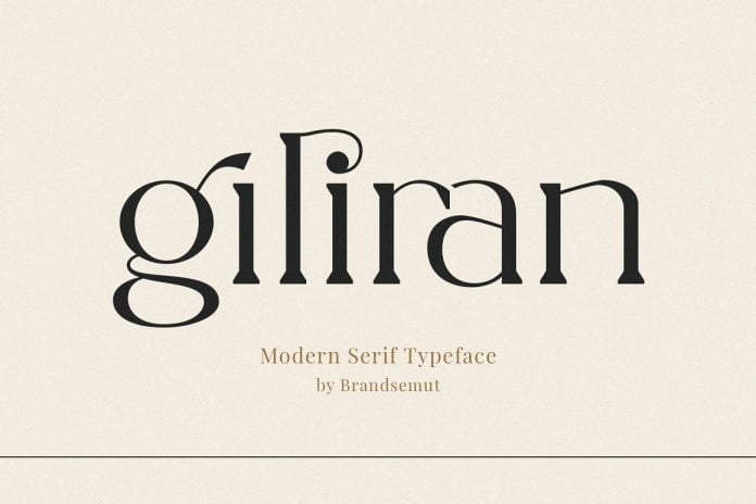 Giliran – Modern Serif Font