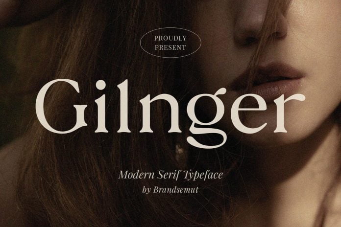 Gilnger – Modern Serif Typeface Font
