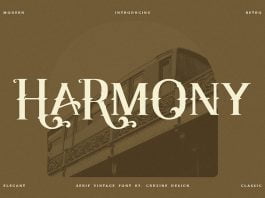 Harmony - Ornament Font