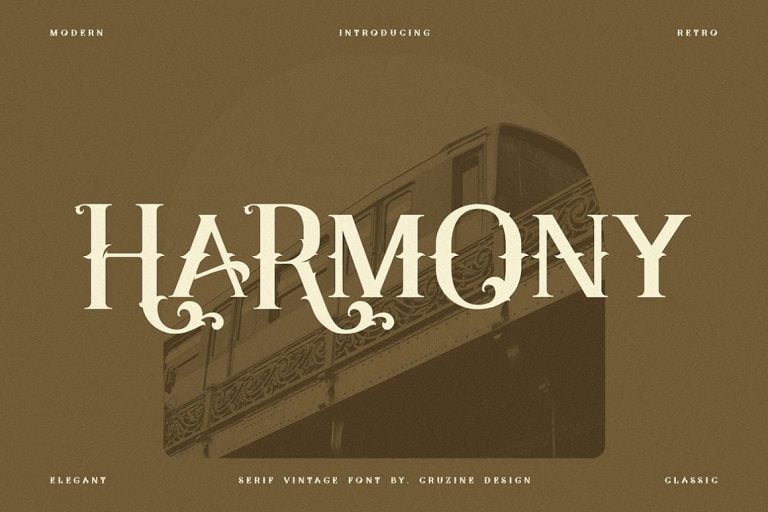 Harmony - Ornament Font