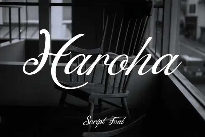 Haroha Script Font