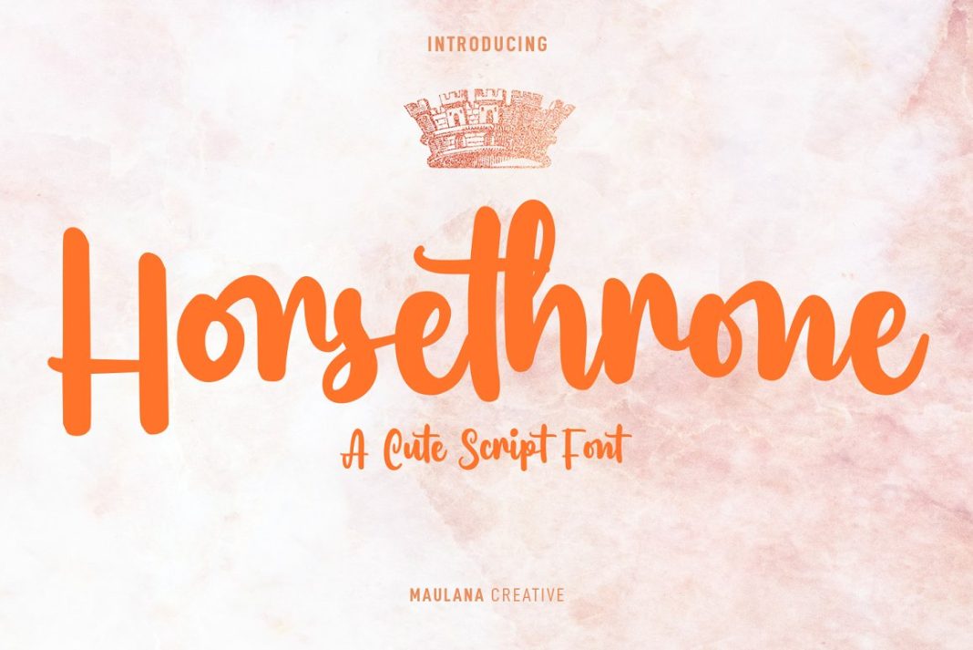 Horsethrone - Handwritten Script Font