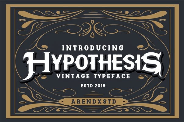 Hypothesis Font