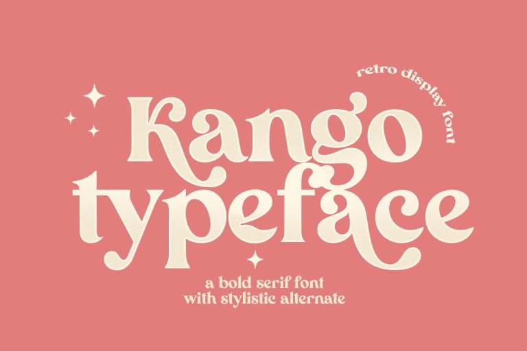 Kango Retro font