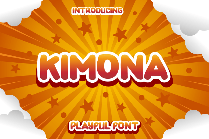 Kimona Playful Font