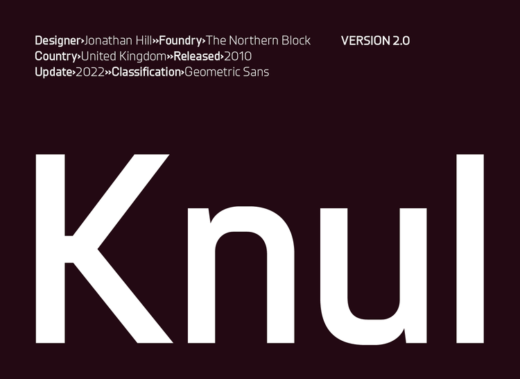 Knul Font Cyrillic