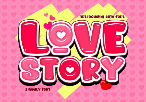 Love Story Font
