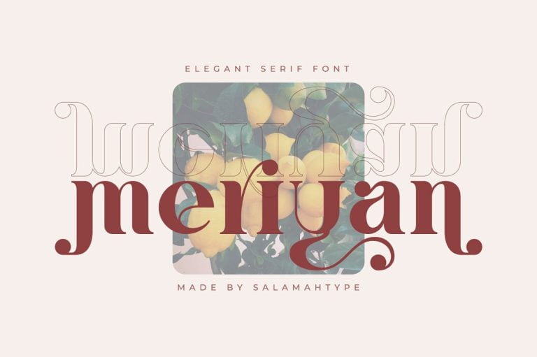 Meriyan Modern Serif Font