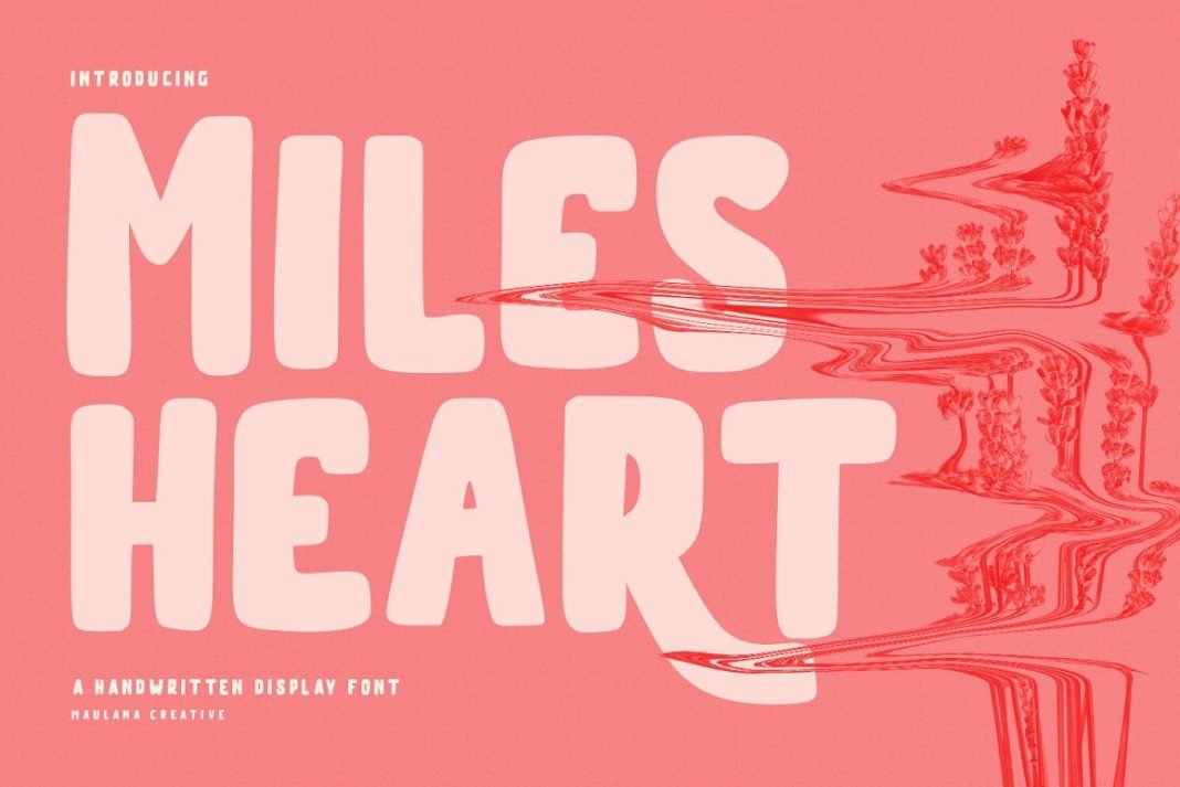Milesheart Decorative Display Font