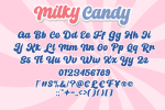Milky Candy Font
