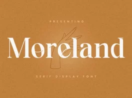 Moreland Font