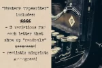 Mystery Typewriter Font