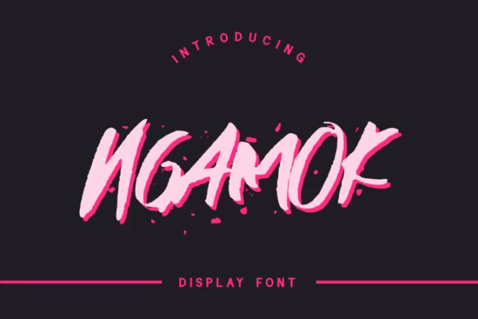 NGAMOK Font