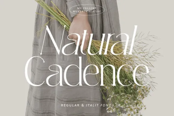 Natural Cadence Font