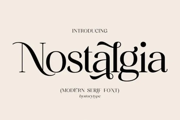 Nostalgia Font
