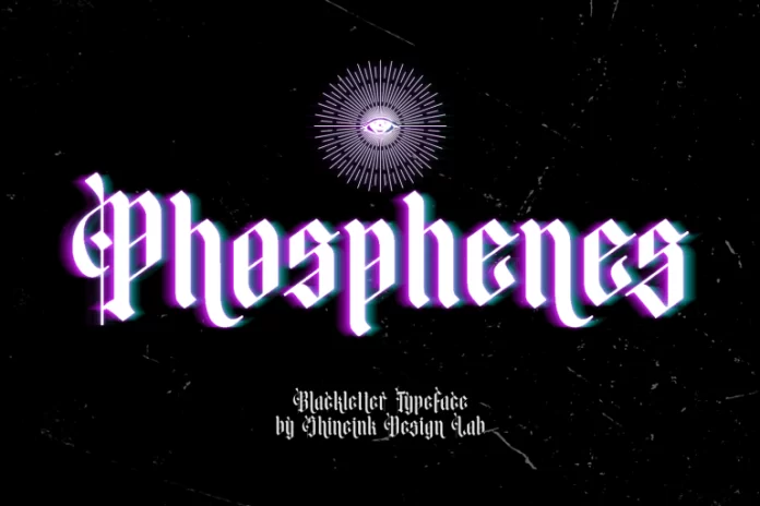 Phosphenes Font