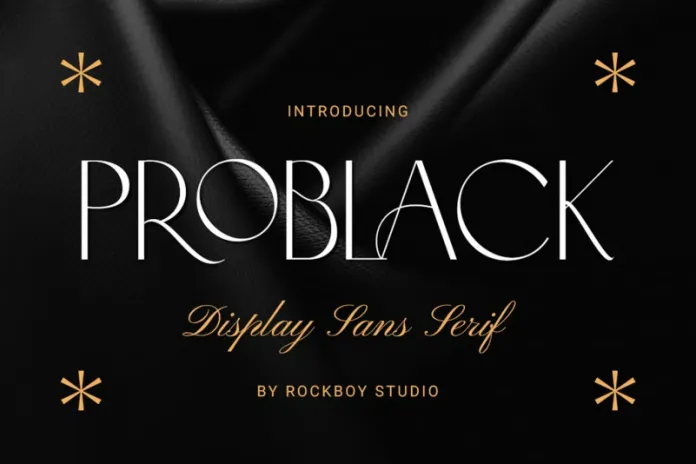 Problack Font