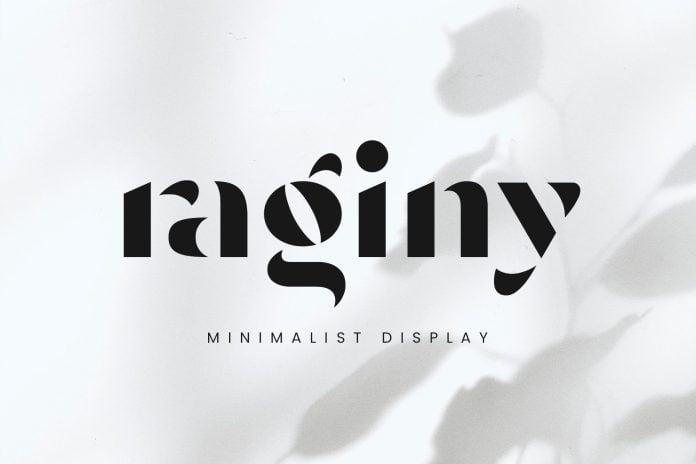 Raginy - Stencil Sans Font