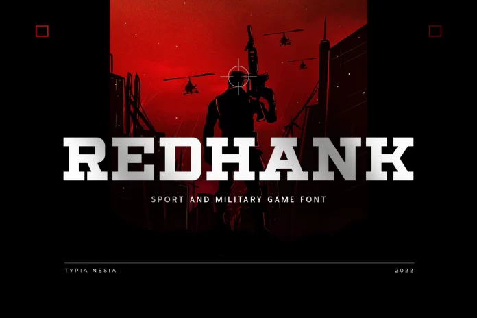 Redhank Slab Font