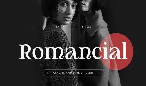 Romancial - Romantic Classic Fantasy Serif Font