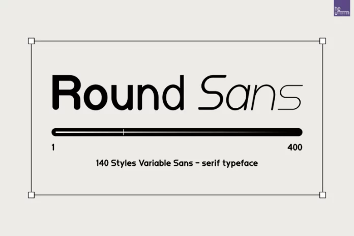 Roundsans Font