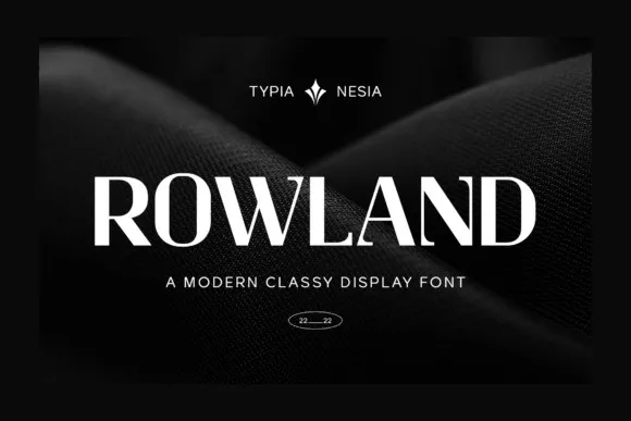 Rowland Font