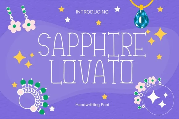 Sapphire Lovato Font