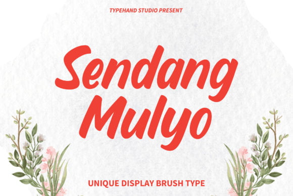 Sendang Mulyo Font