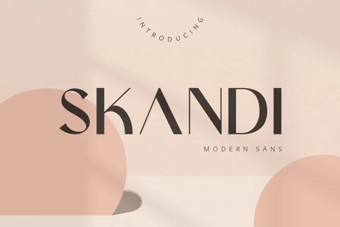 Skandi Modern Sans Serif Font