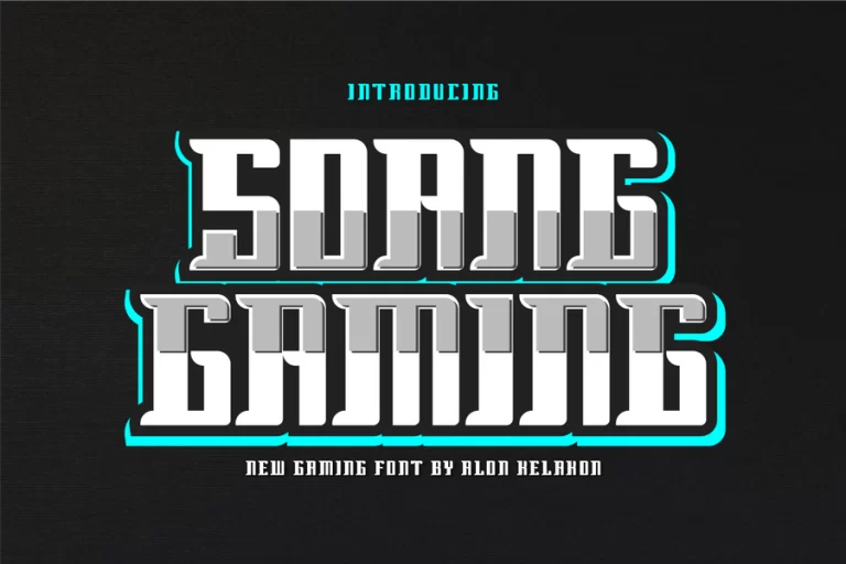 Soang Gaming Font