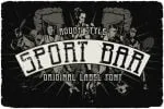 Sport Bar Font