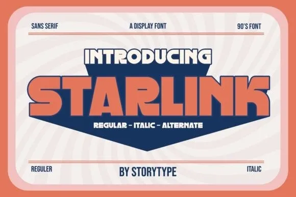Starlink Font