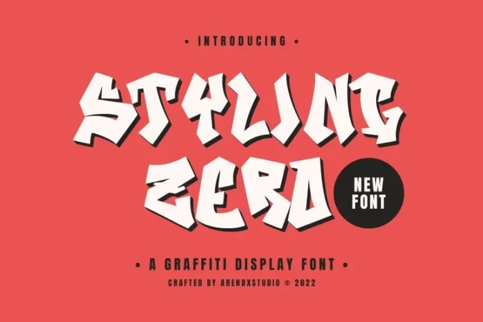 Styling Zero Font