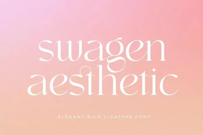 Swagen Aesthetic Font