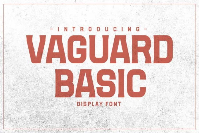 VAGUARD BASIC Font