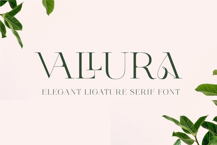 Vallura - Serif Display Font