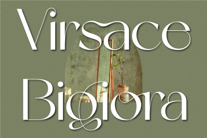 Virsace Bigiora | Modern Sans Serif Font