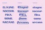 Virtue Script - Display Typefamily Font