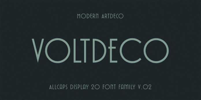 Voltdeco V02 Font