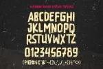 Wayhonk - Rough Display Typeface Font