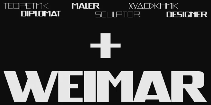 Weimar Font