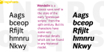 Wendelin Pro Font Cyrillic